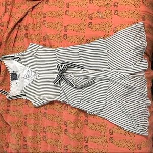Cynthia rowley stripe romantic dress size 4